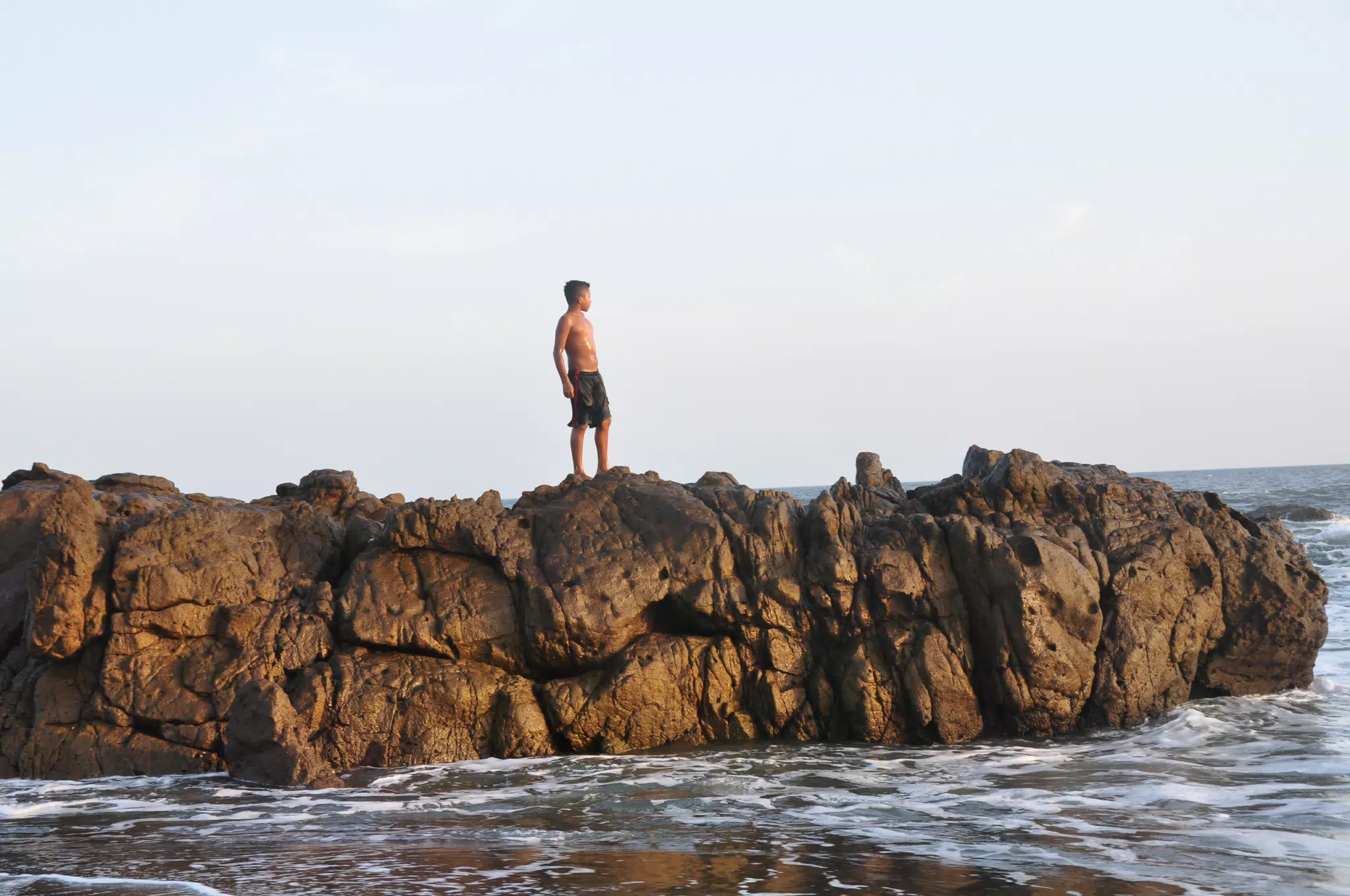 From the Simple Beach Lodge, Pas Penitas