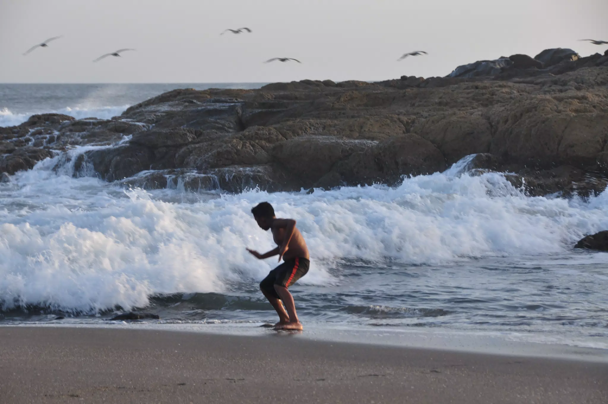 From the Simple Beach Lodge, Pas Penitas