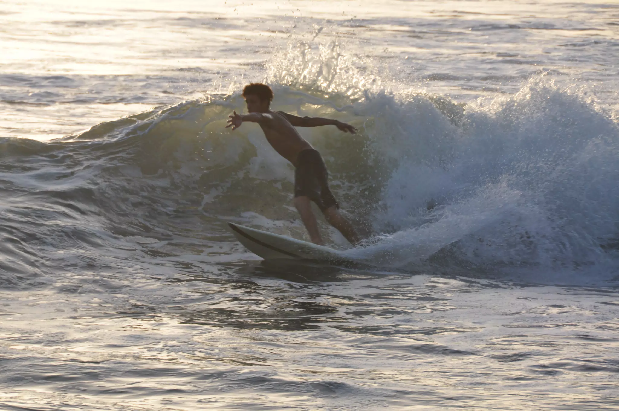 From the Simple Beach Lodge, Pas Penitas