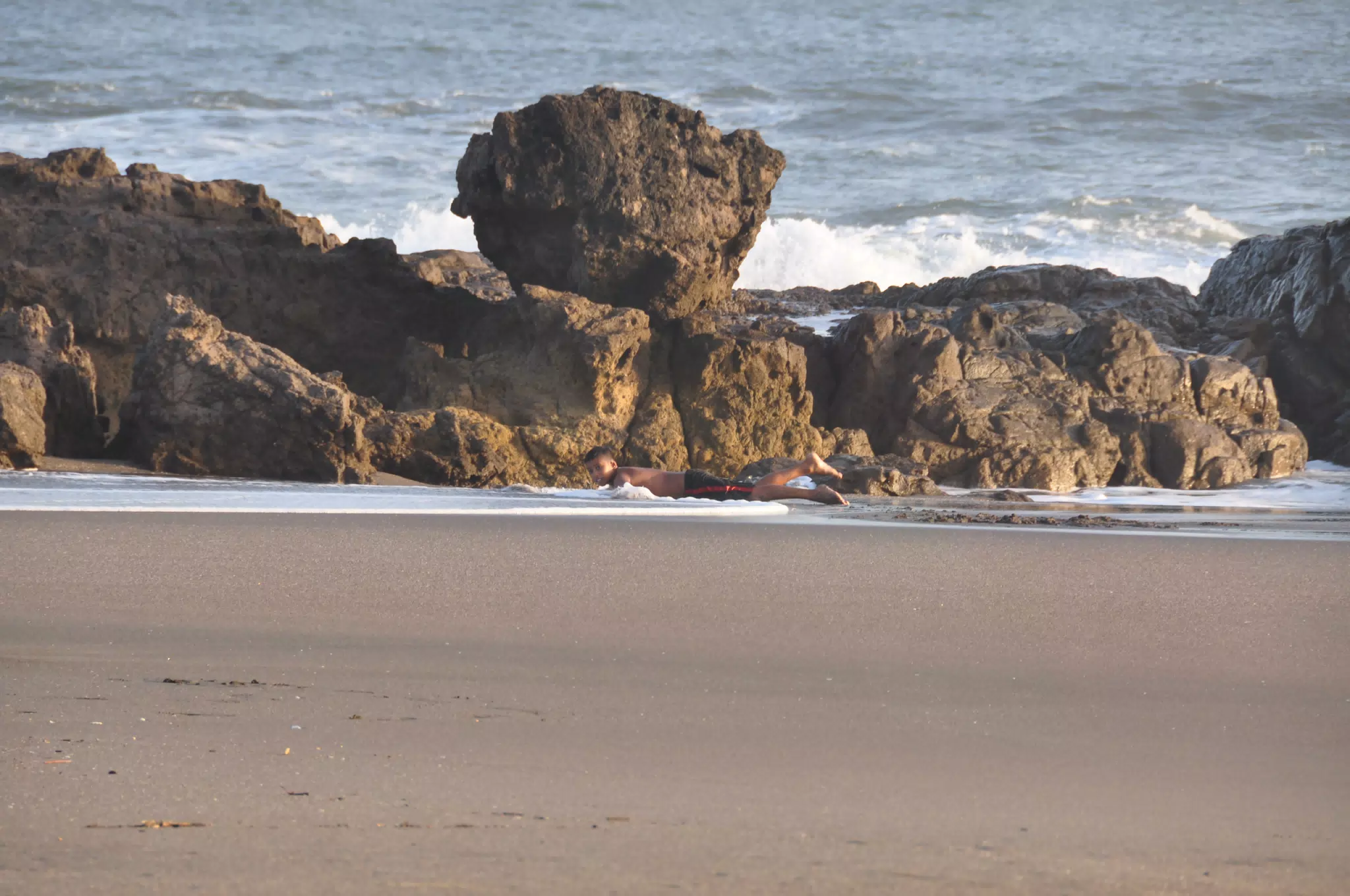From the Simple Beach Lodge, Pas Penitas