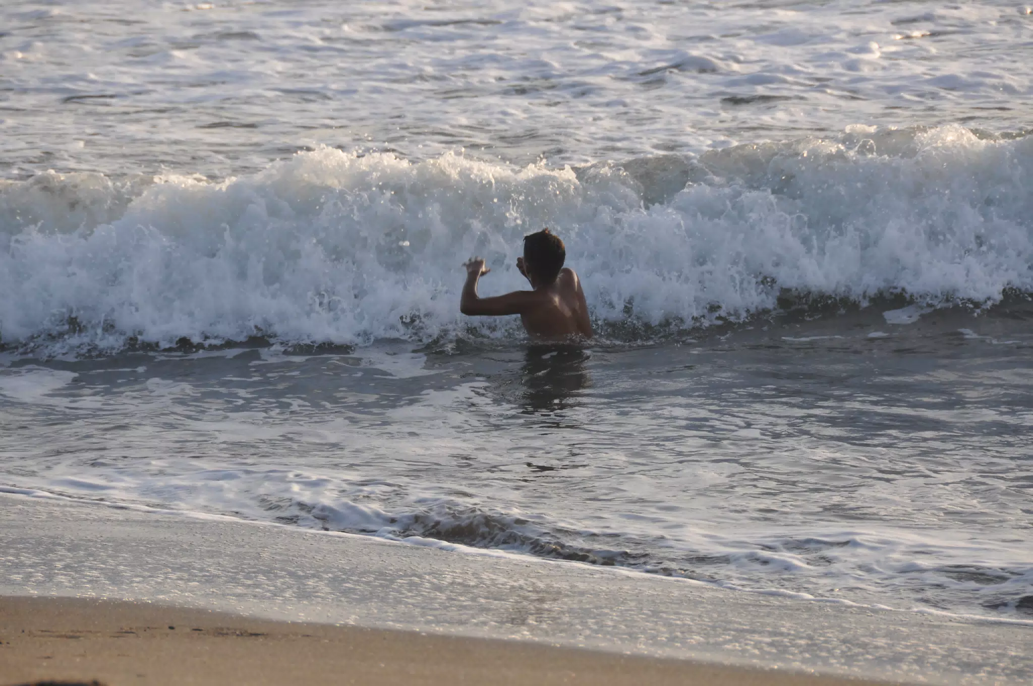 From the Simple Beach Lodge, Pas Penitas
