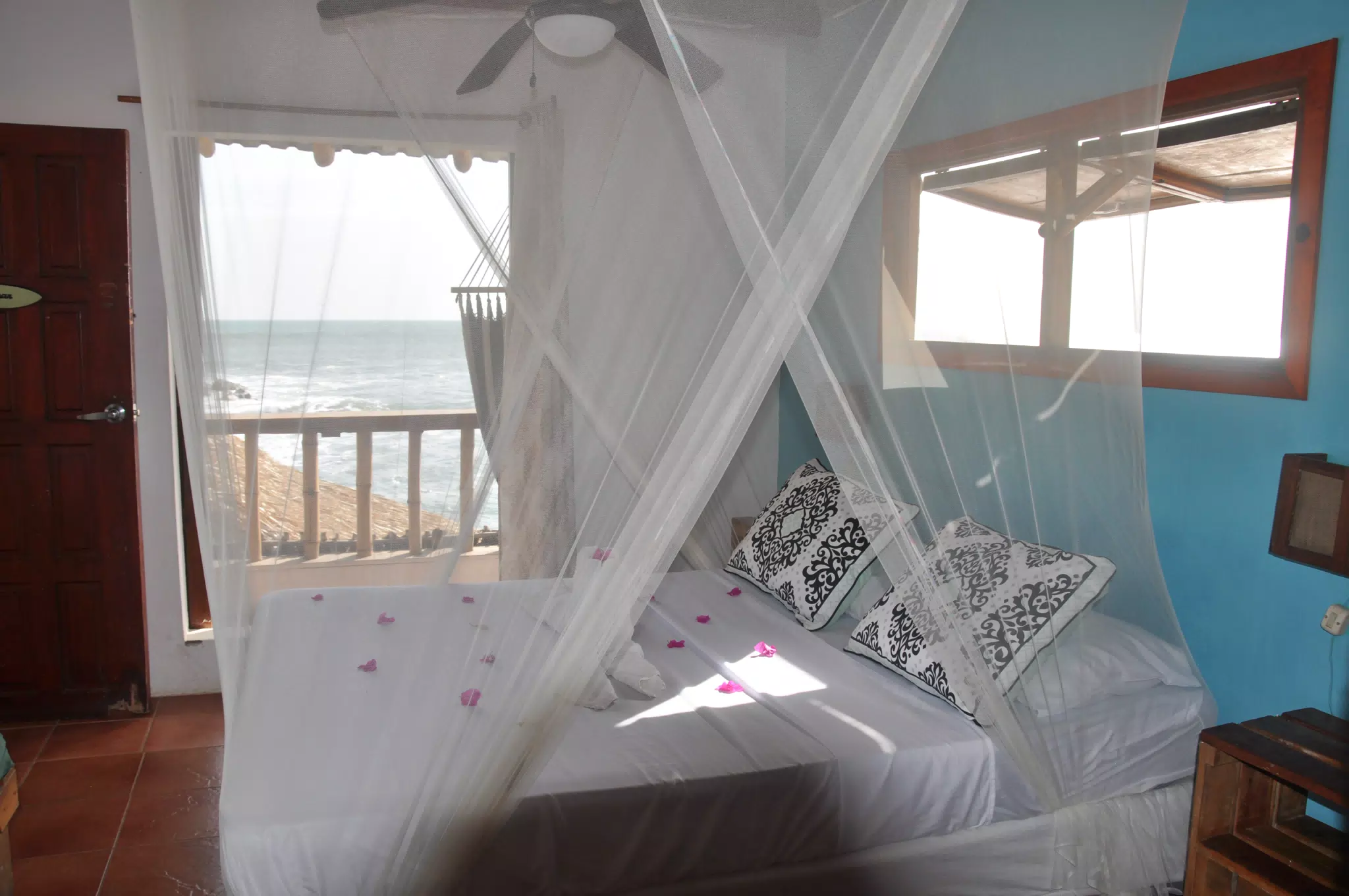 From the Simple Beach Lodge, Pas Penitas