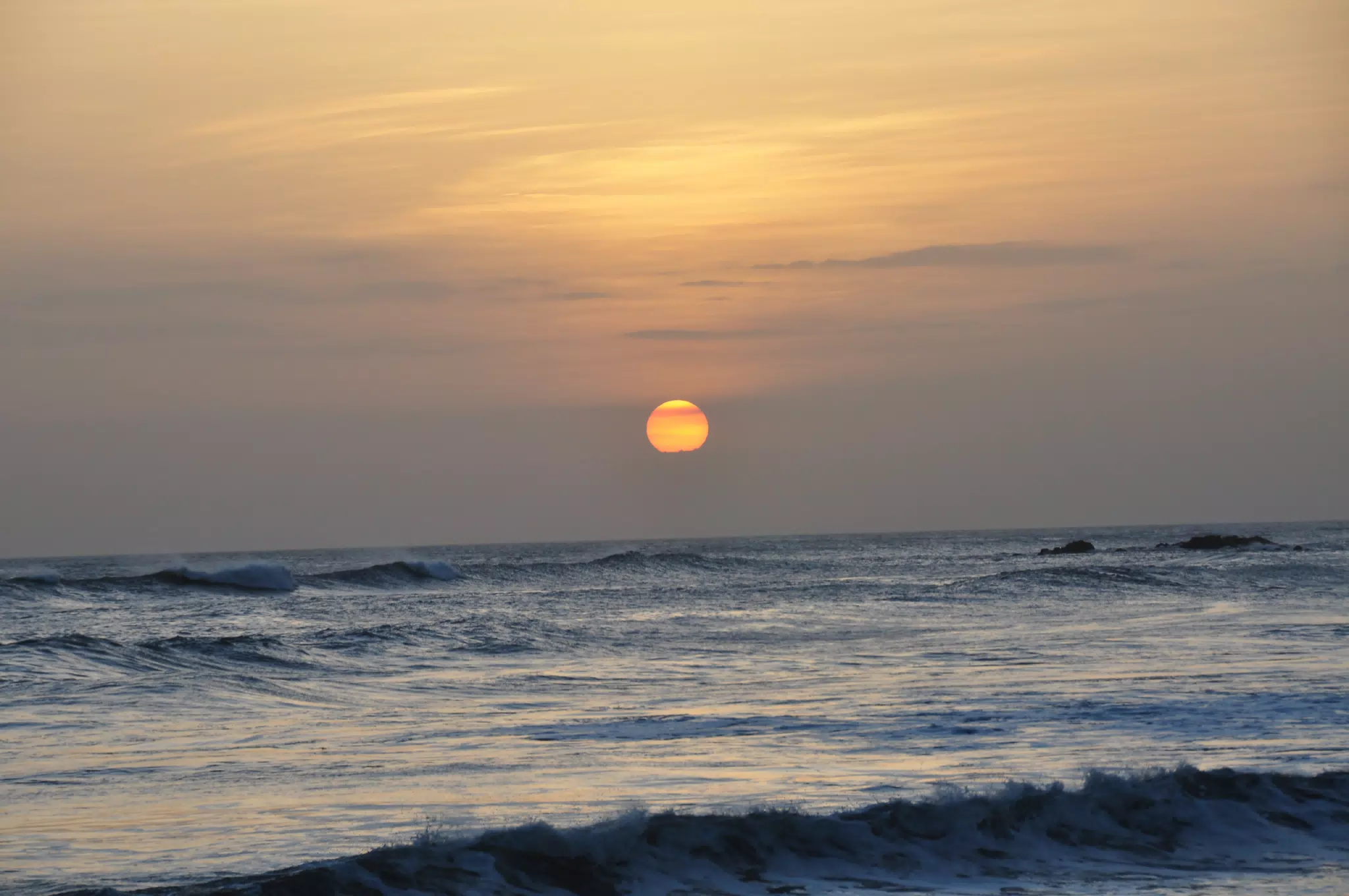 From the Simple Beach Lodge, Pas Penitas
