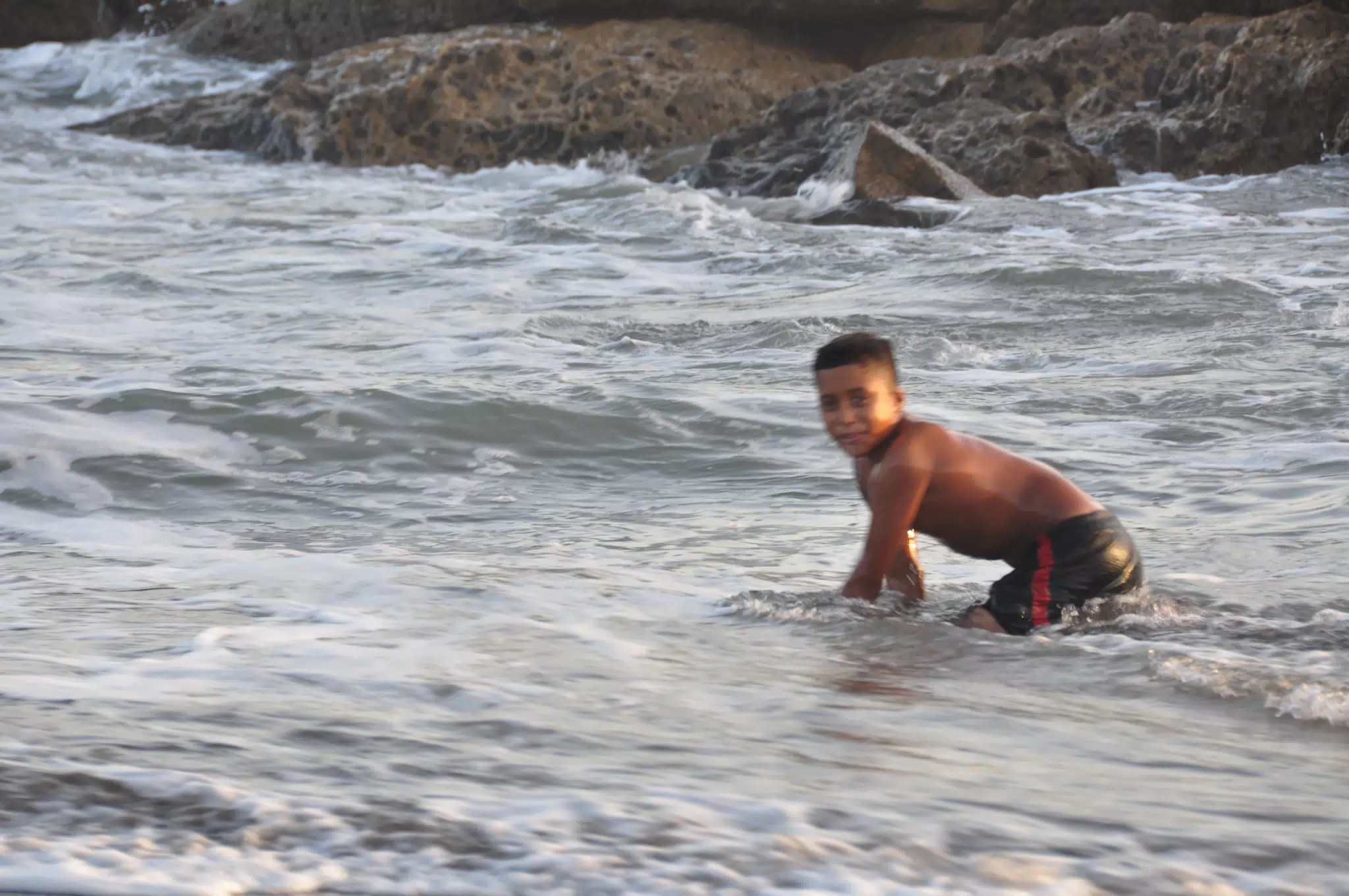 From the Simple Beach Lodge, Pas Penitas