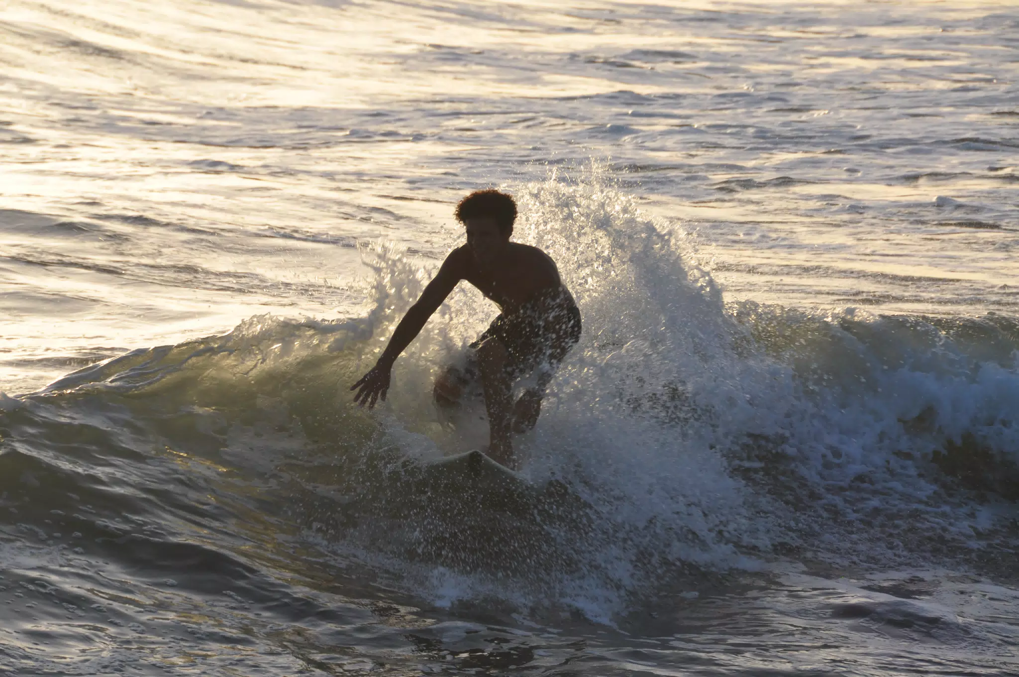 From the Simple Beach Lodge, Pas Penitas