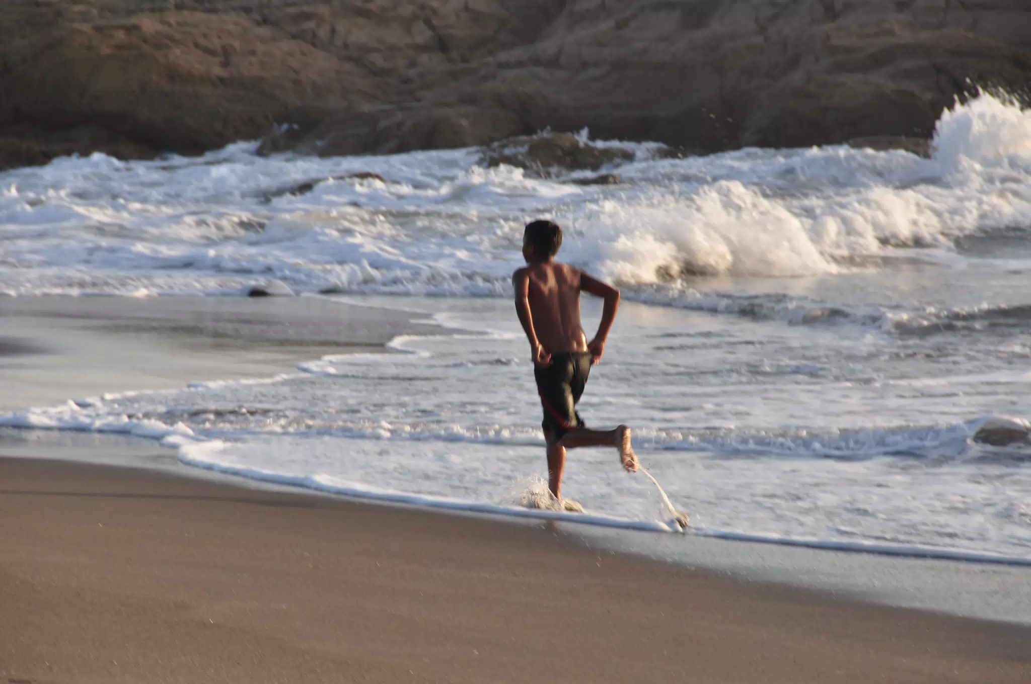From the Simple Beach Lodge, Pas Penitas