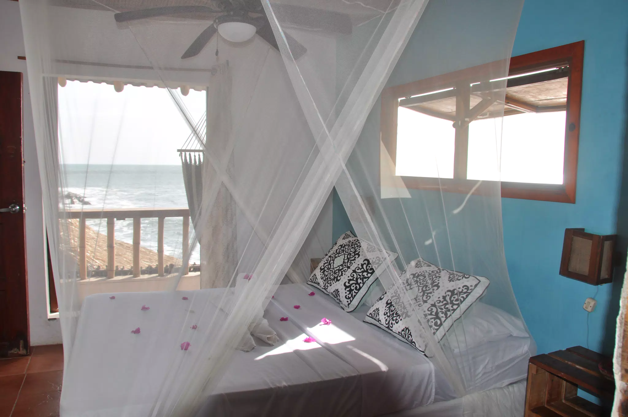 From the Simple Beach Lodge, Pas Penitas