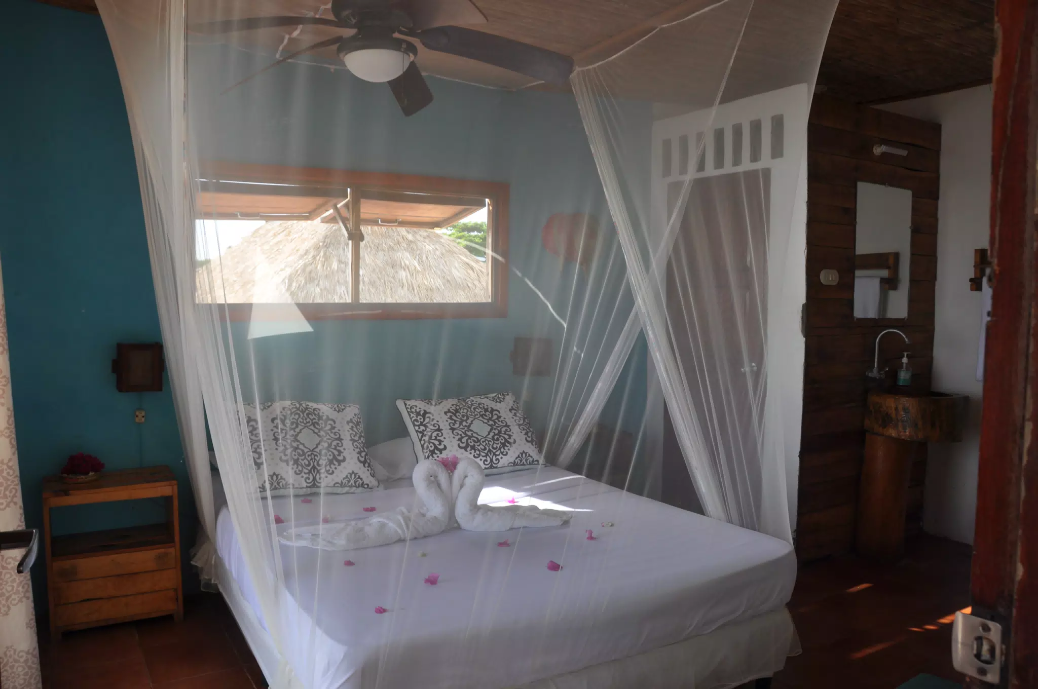 From the Simple Beach Lodge, Pas Penitas