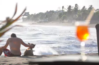 Aperol Spritz at the Simple Beach Lodge