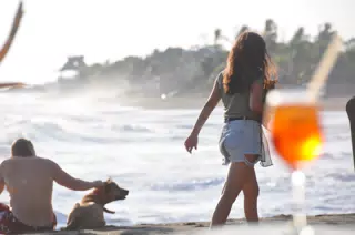 Aperol Spritz at the Simple Beach Lodge