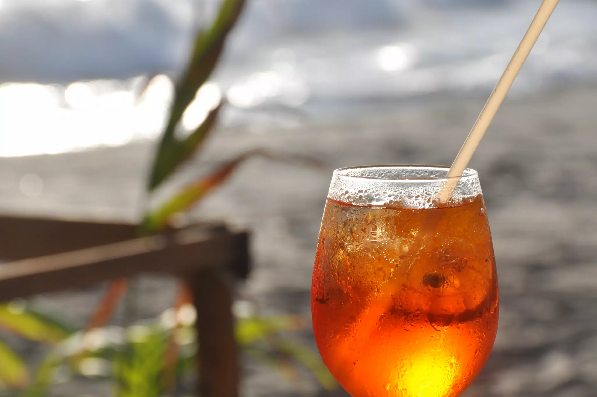 Aperol Spritz at the Simple Beach Lodge