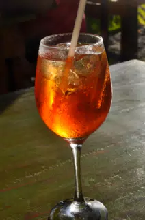 Aperol Spritz at the Simple Beach Lodge