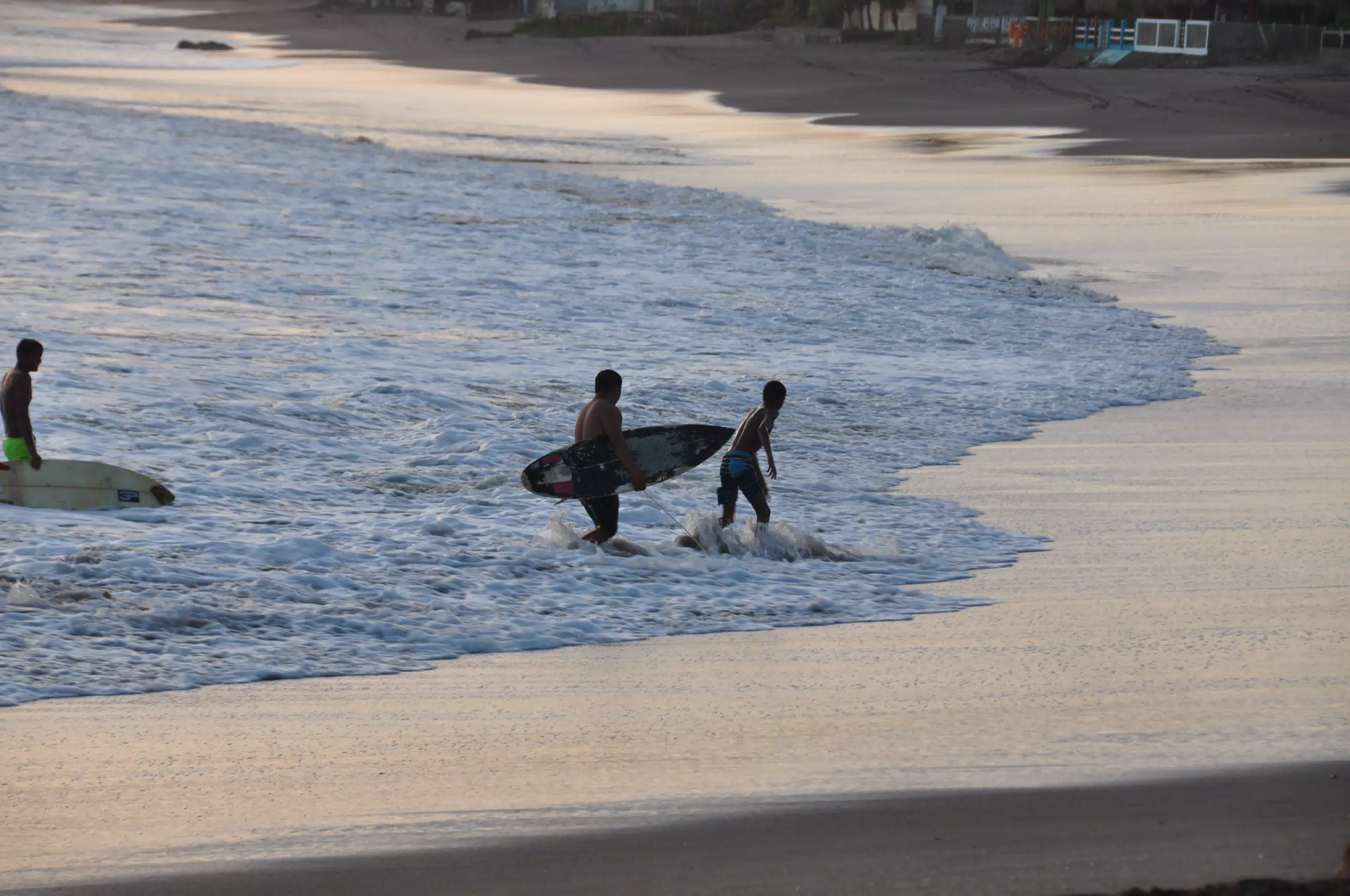 From the Simple Beach Lodge, Pas Penitas