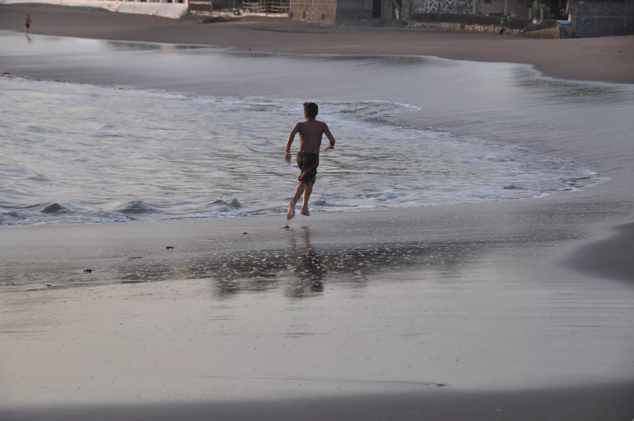 From the Simple Beach Lodge, Pas Penitas