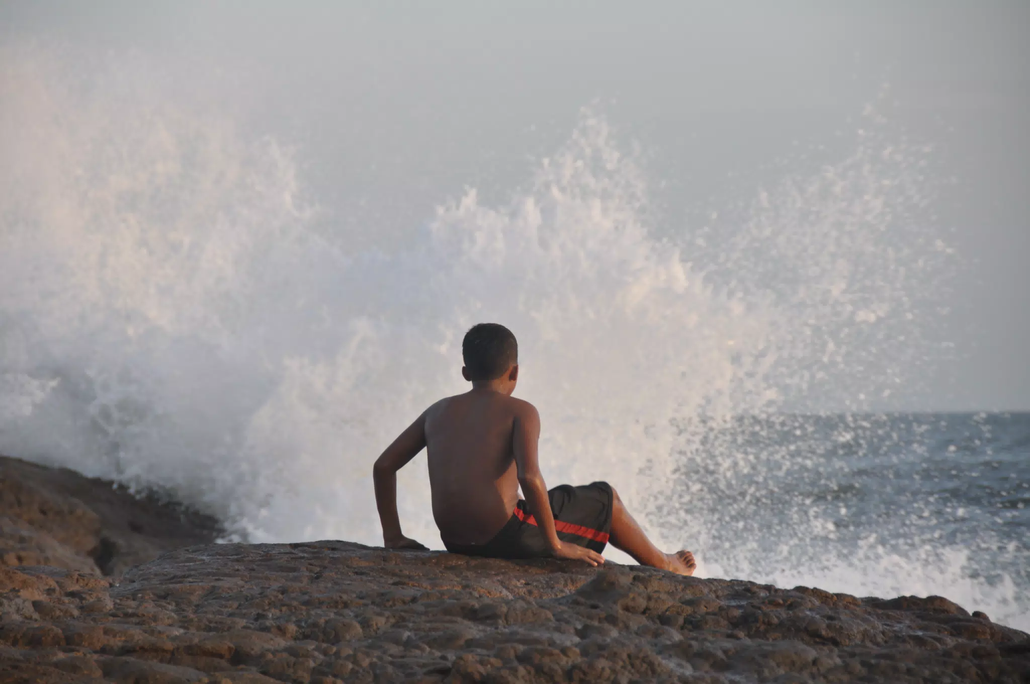 From the Simple Beach Lodge, Pas Penitas