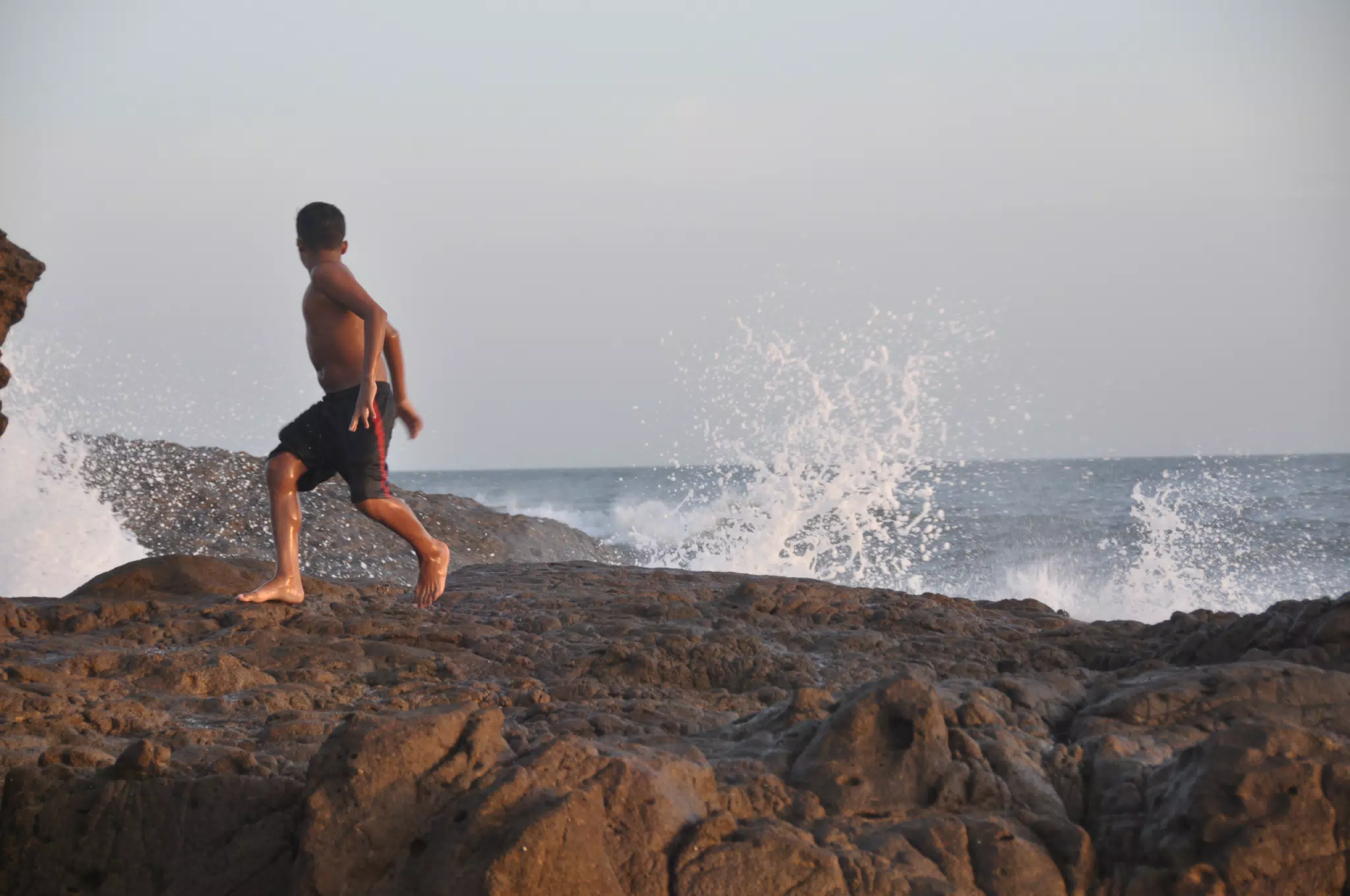 From the Simple Beach Lodge, Pas Penitas