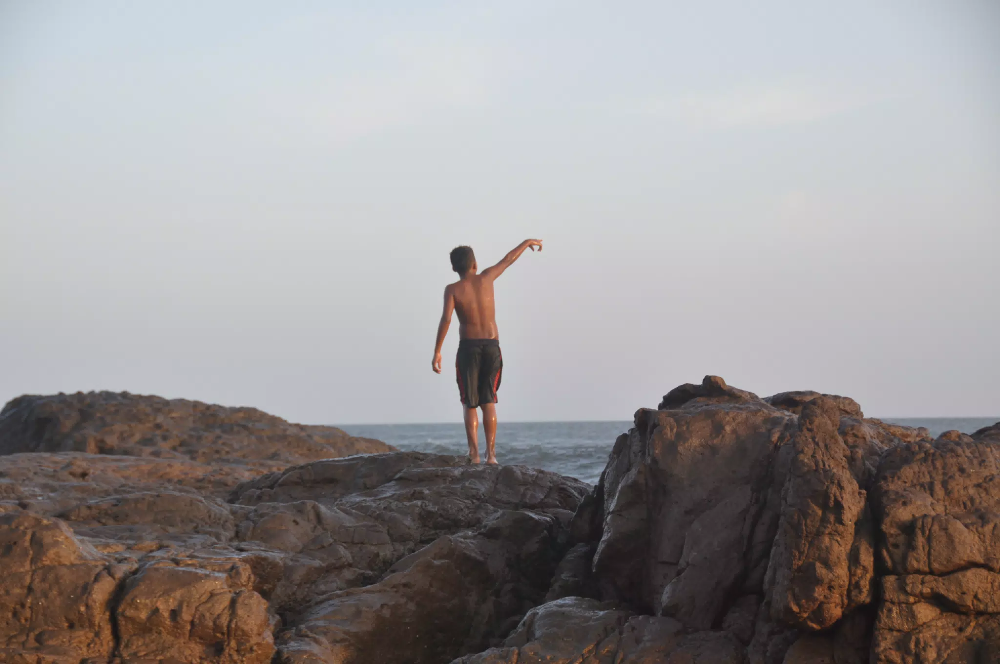 From the Simple Beach Lodge, Pas Penitas