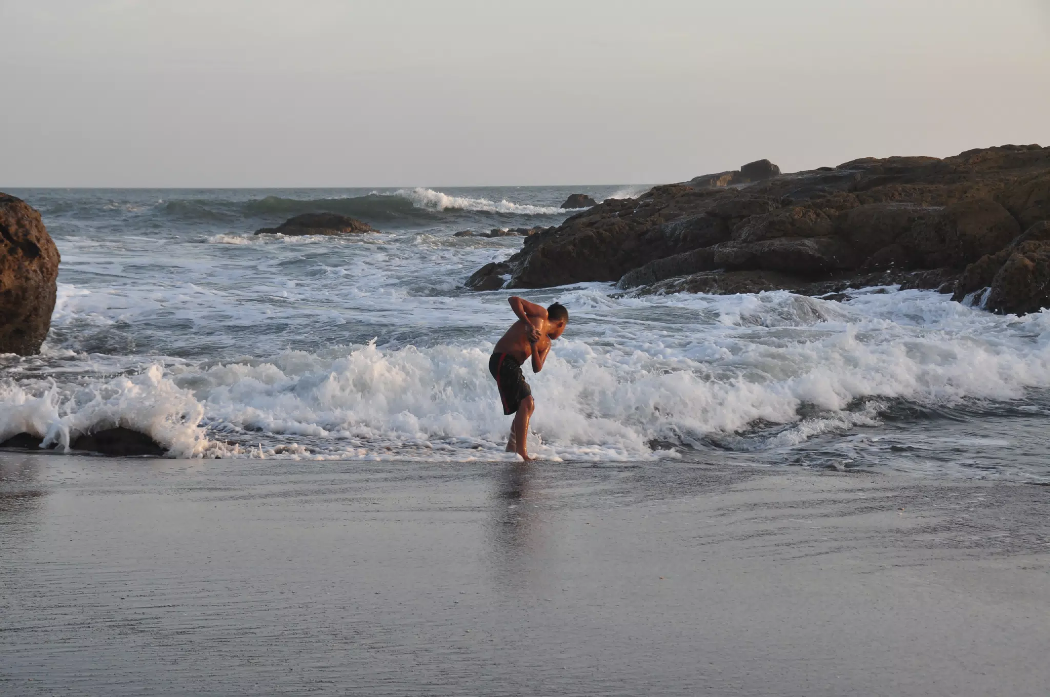 From the Simple Beach Lodge, Pas Penitas