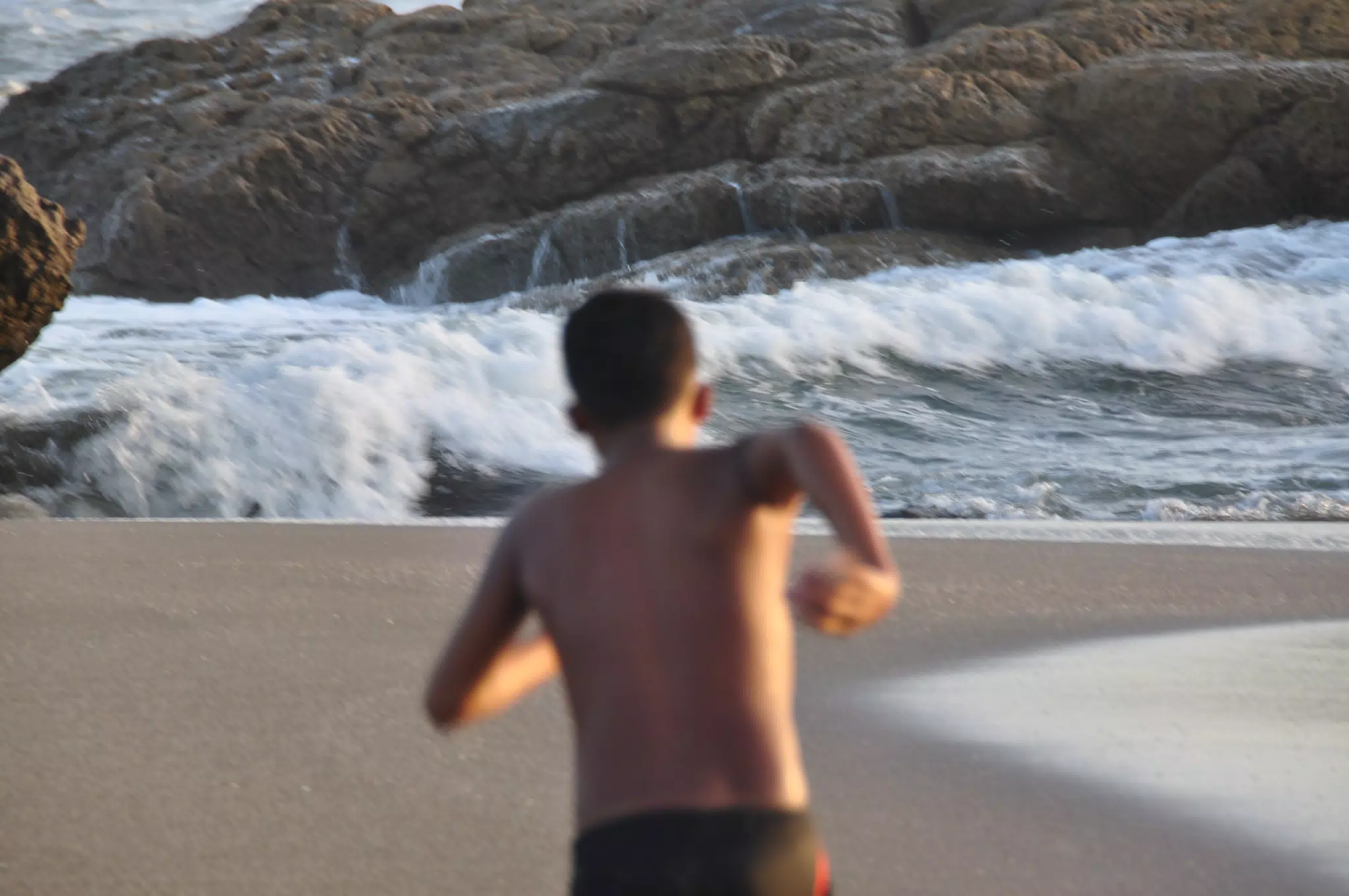 From the Simple Beach Lodge, Pas Penitas