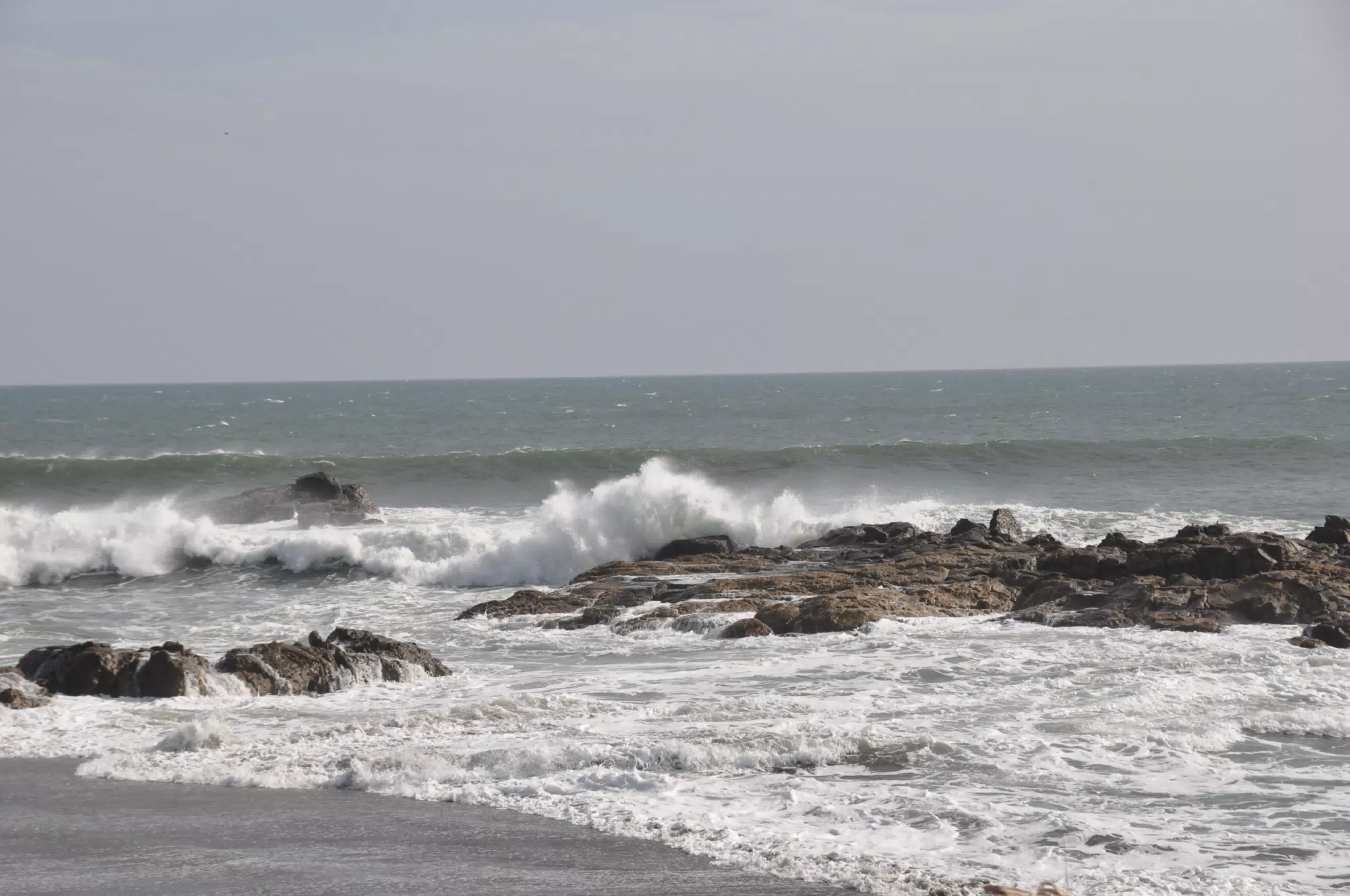 From the Simple Beach Lodge, Pas Penitas