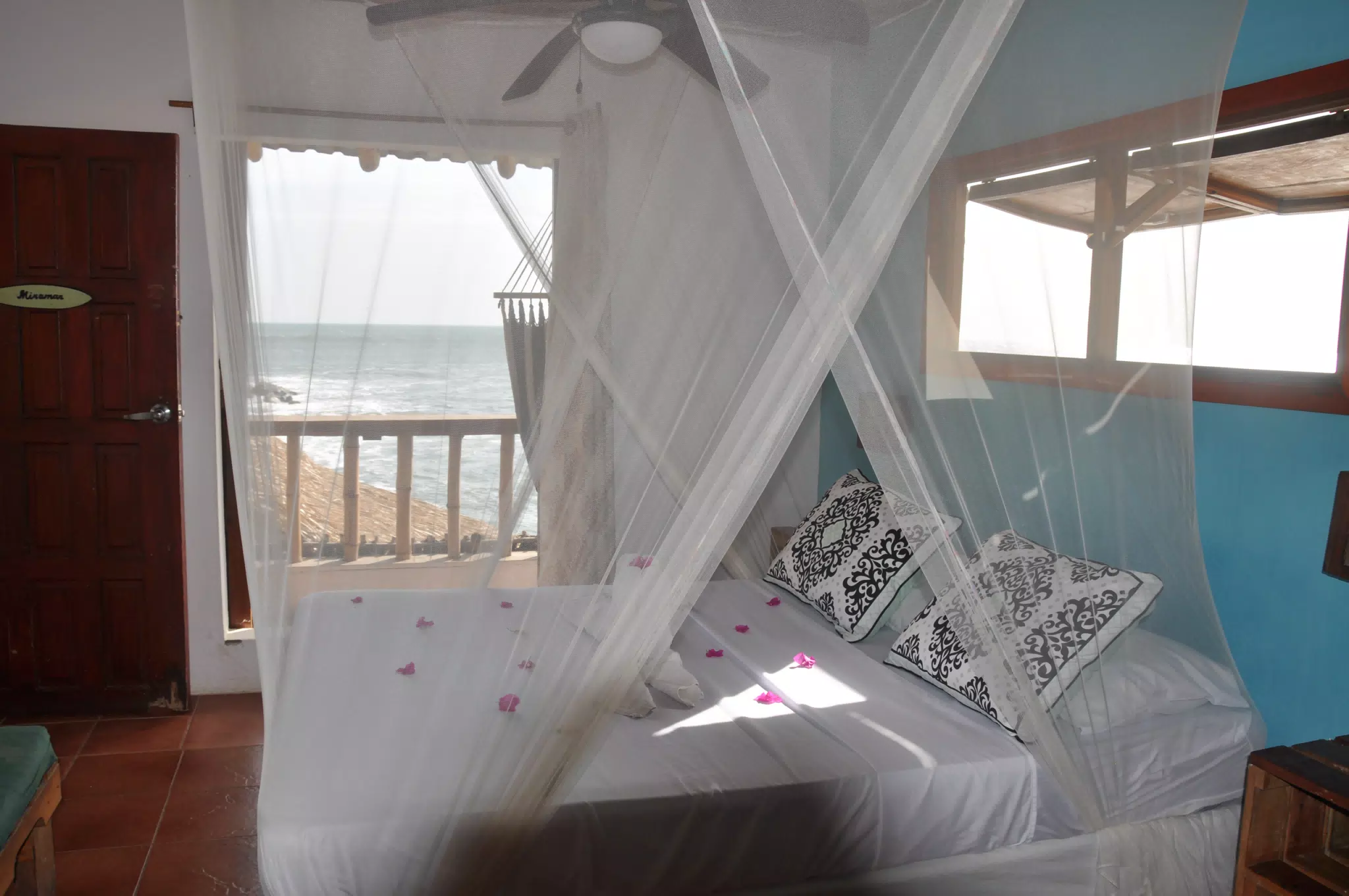 From the Simple Beach Lodge, Pas Penitas