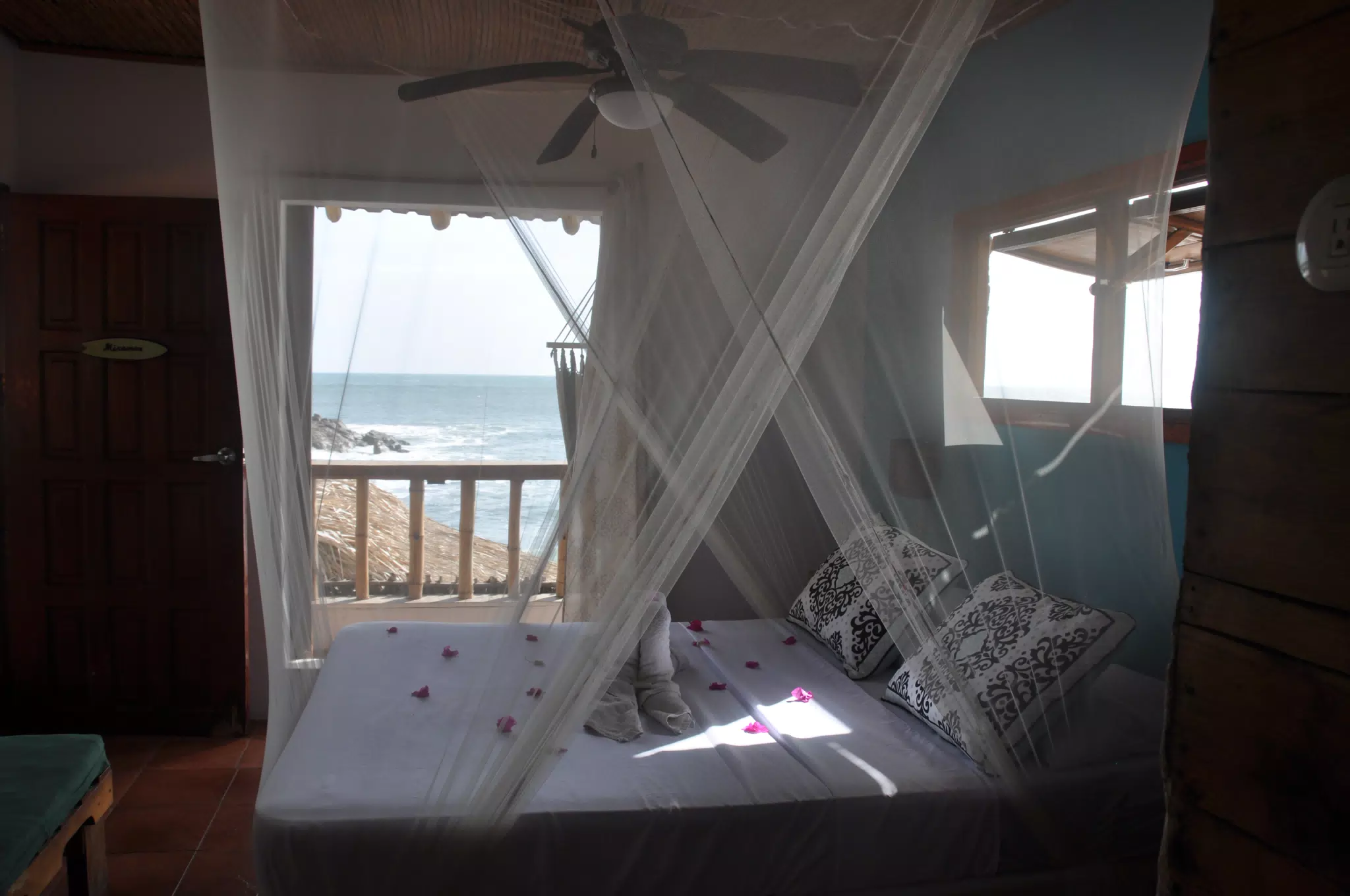 From the Simple Beach Lodge, Pas Penitas