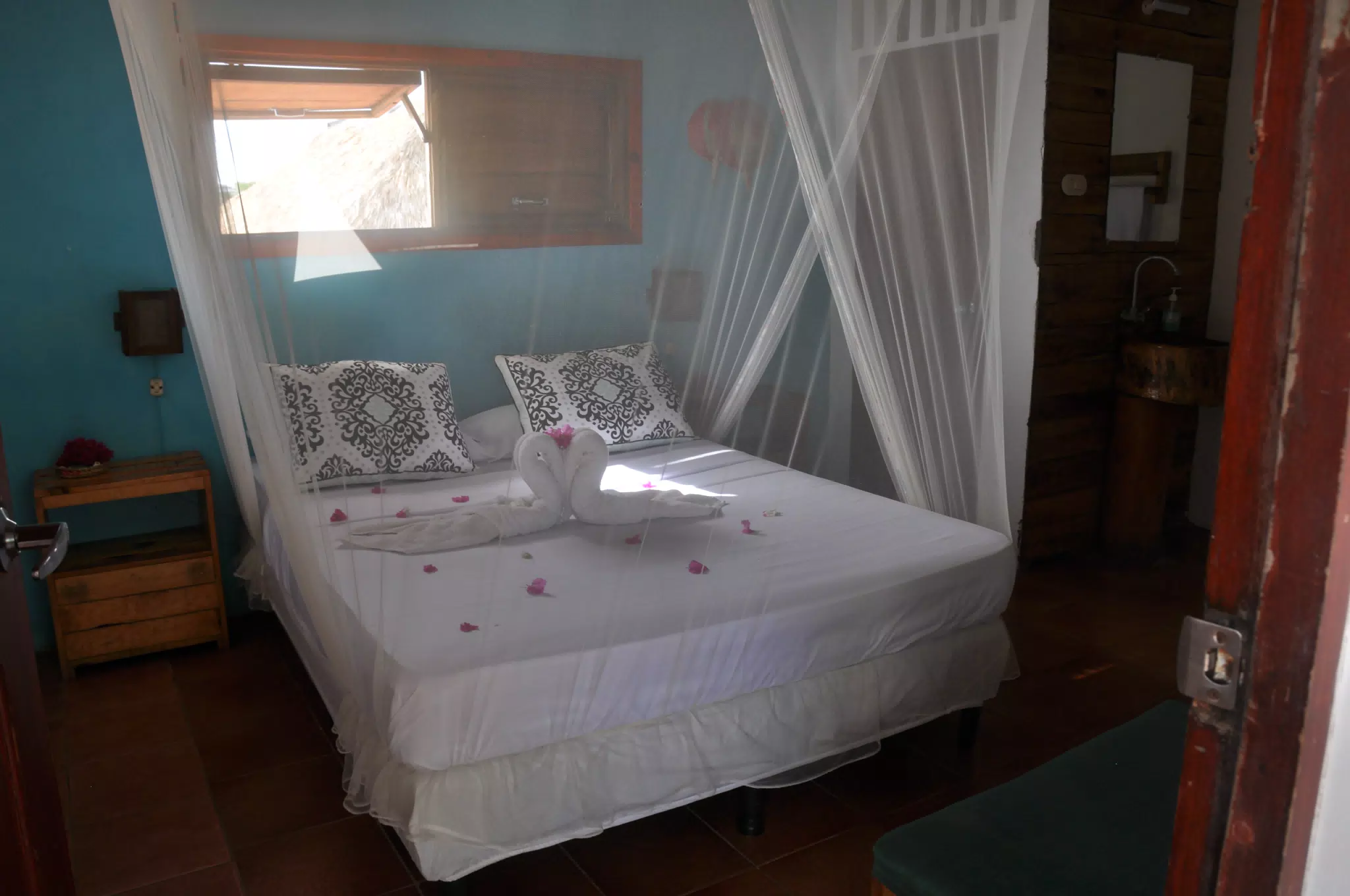 From the Simple Beach Lodge, Pas Penitas
