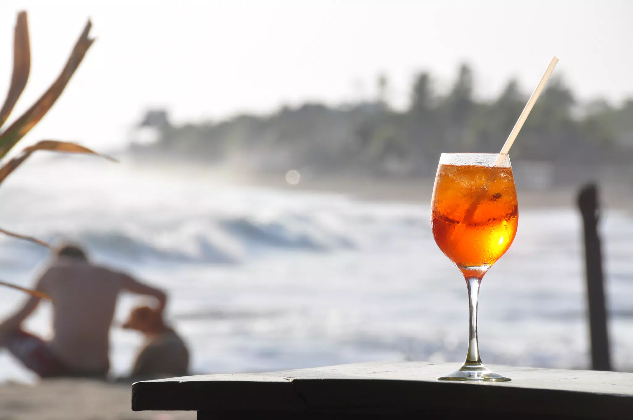 Aperol Spritz at the Simple Beach Lodge