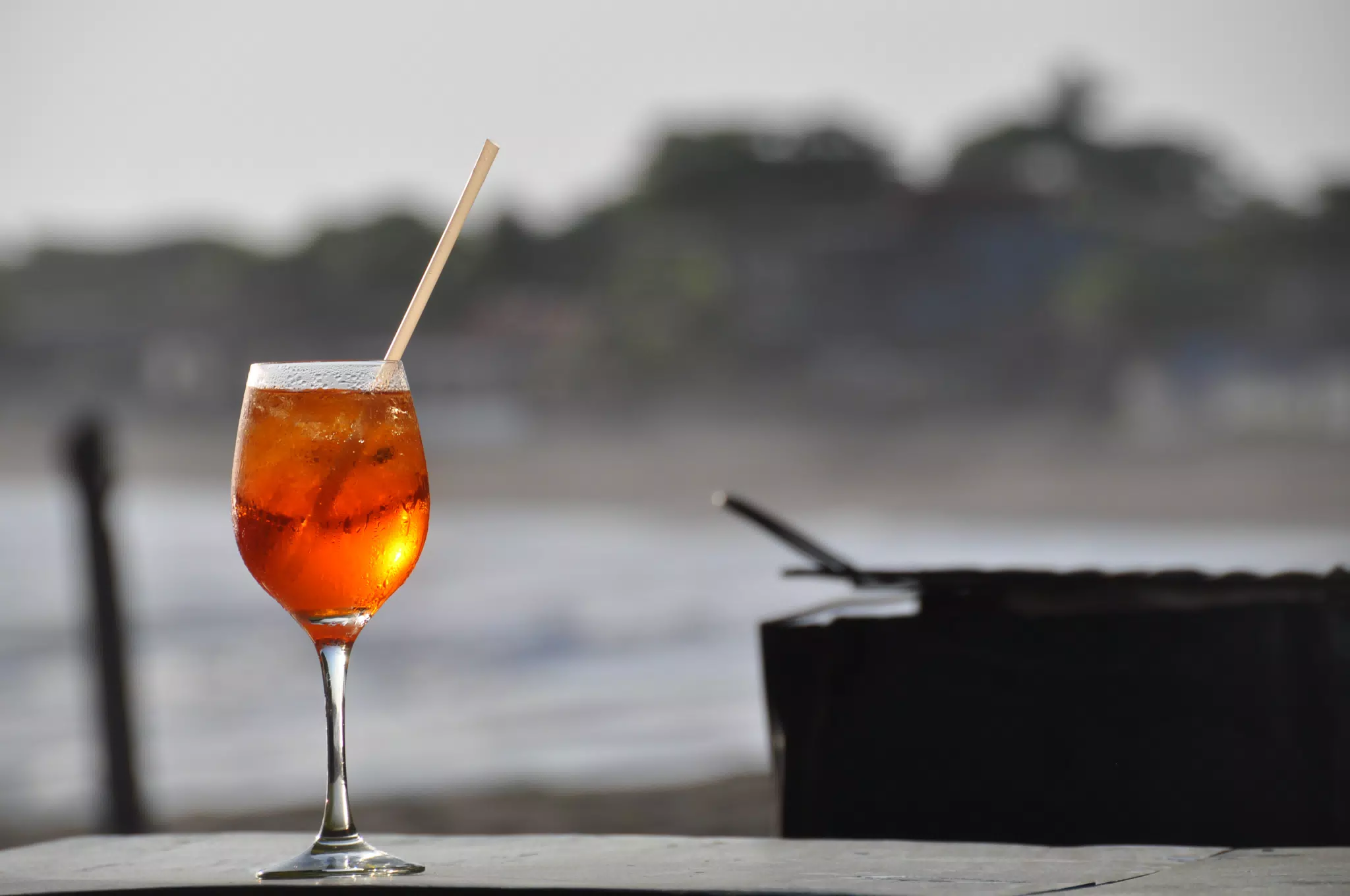 Aperol Spritz at the Simple Beach Lodge