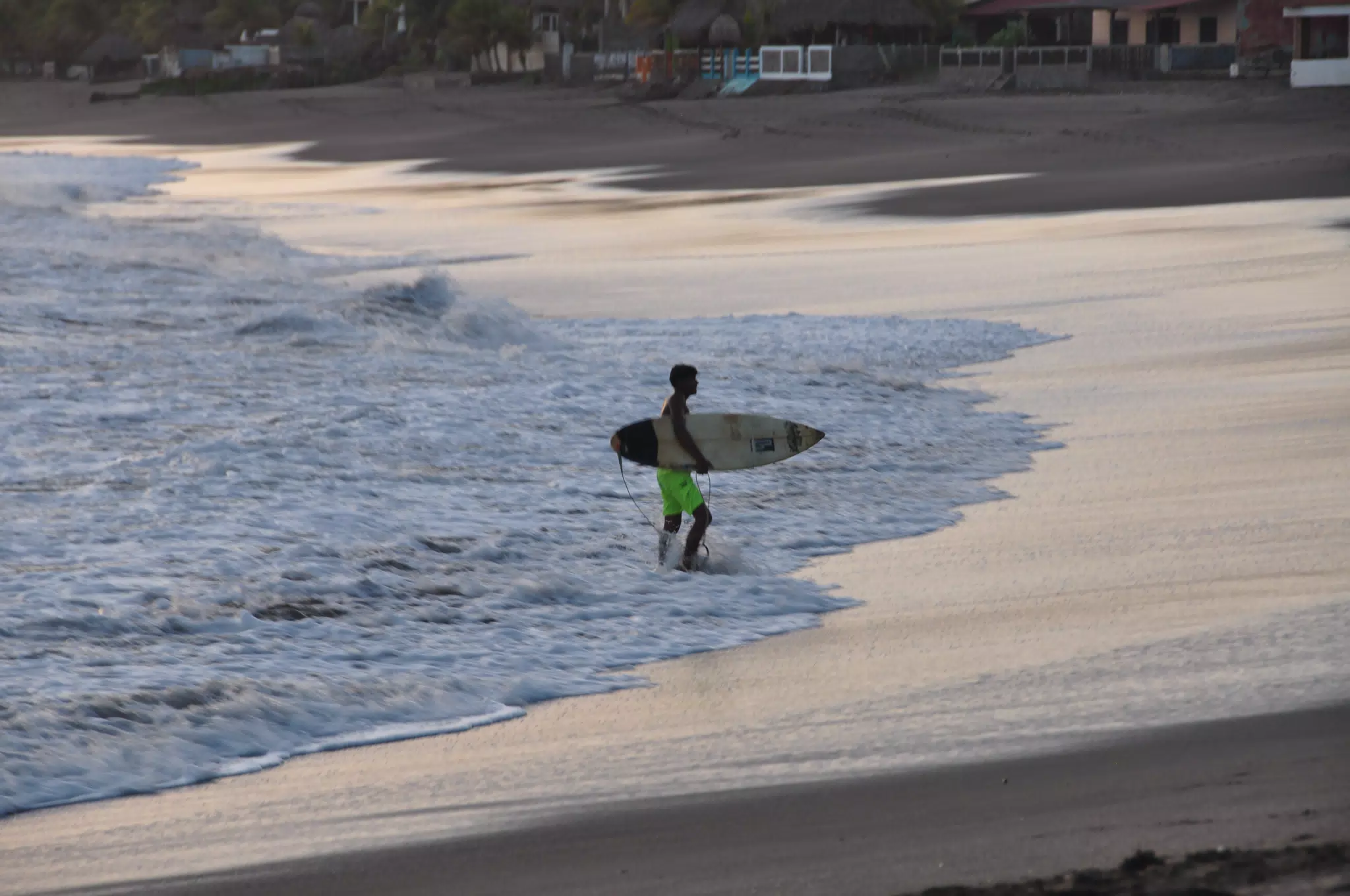 From the Simple Beach Lodge, Pas Penitas