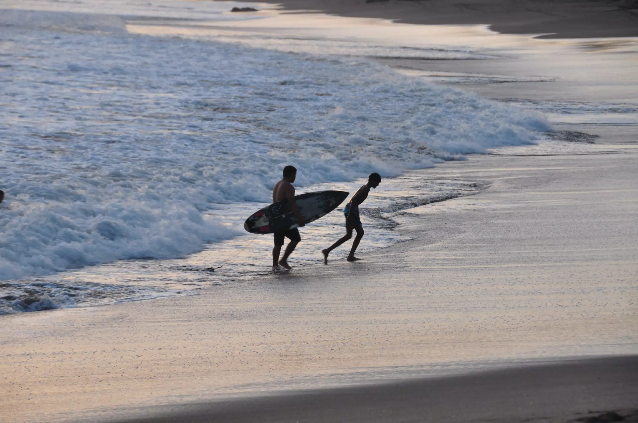 From the Simple Beach Lodge, Pas Penitas