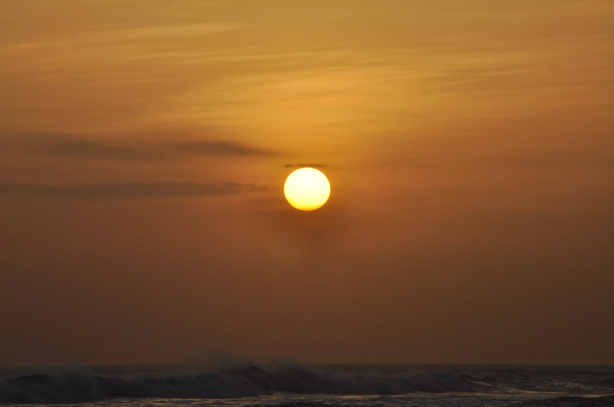 From the Simple Beach Lodge, Pas Penitas