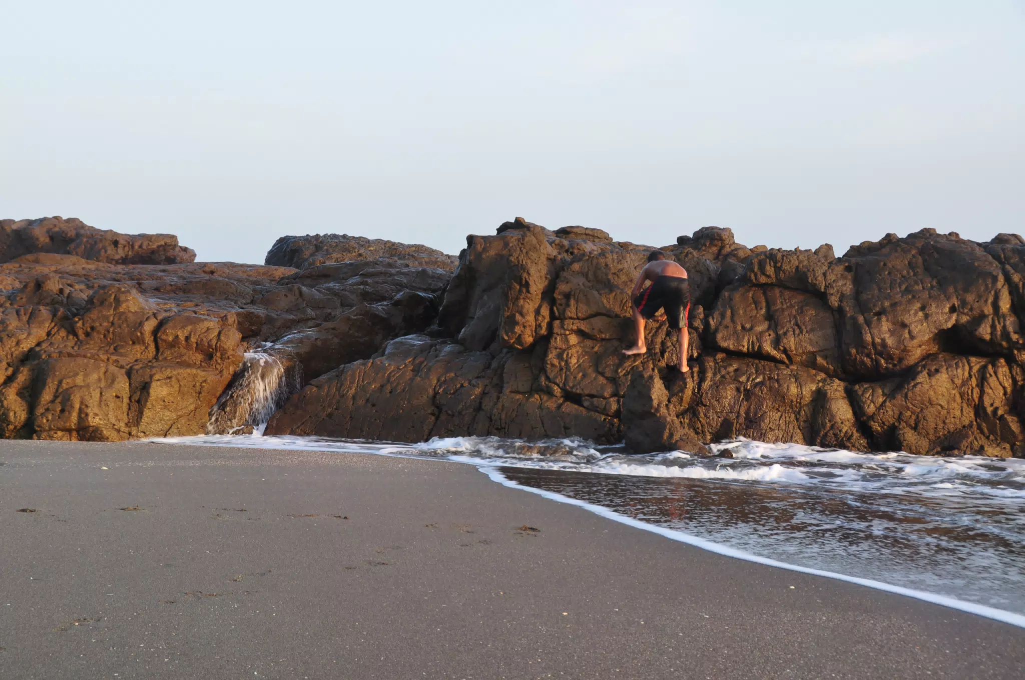 From the Simple Beach Lodge, Pas Penitas