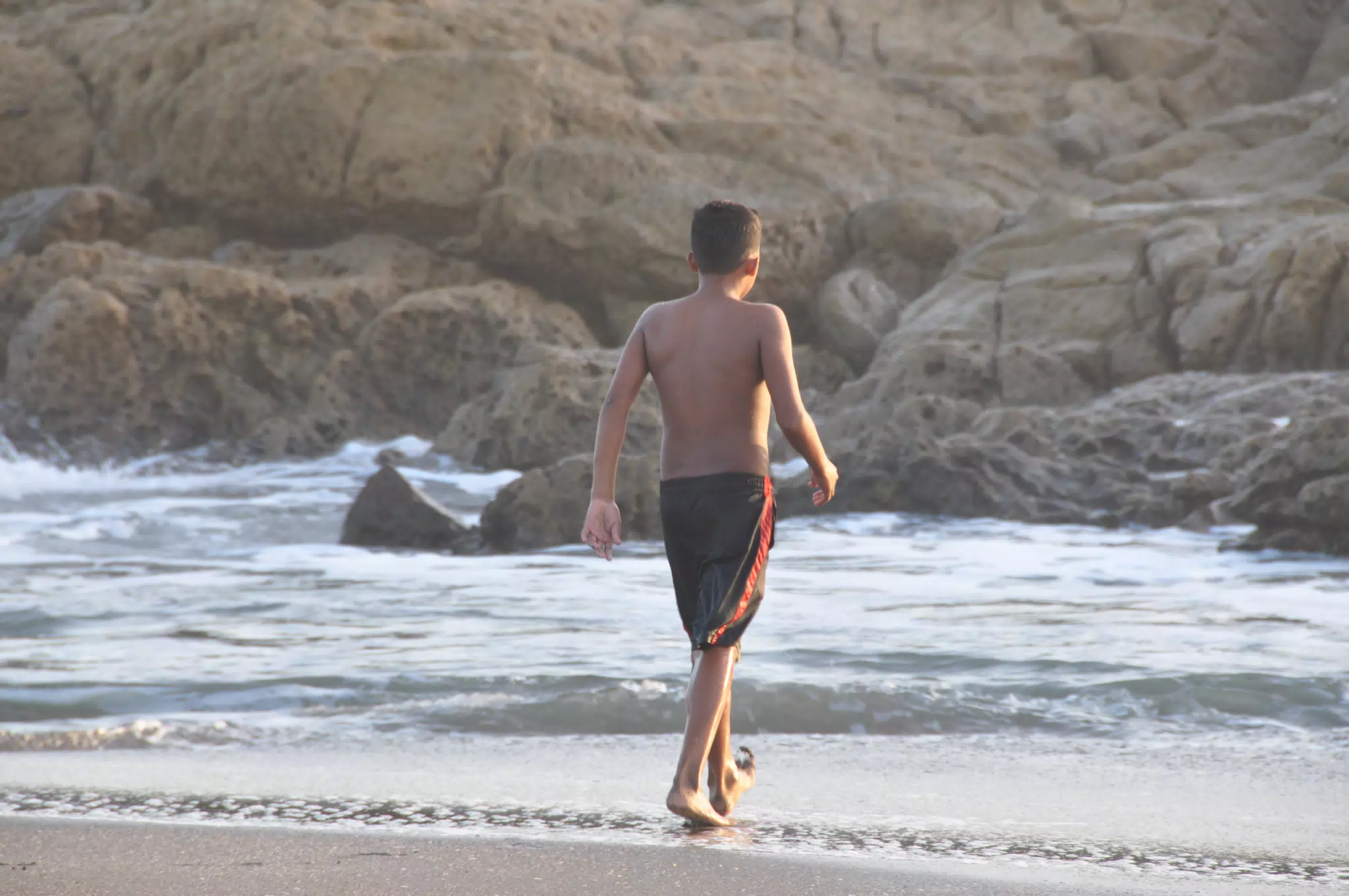From the Simple Beach Lodge, Pas Penitas
