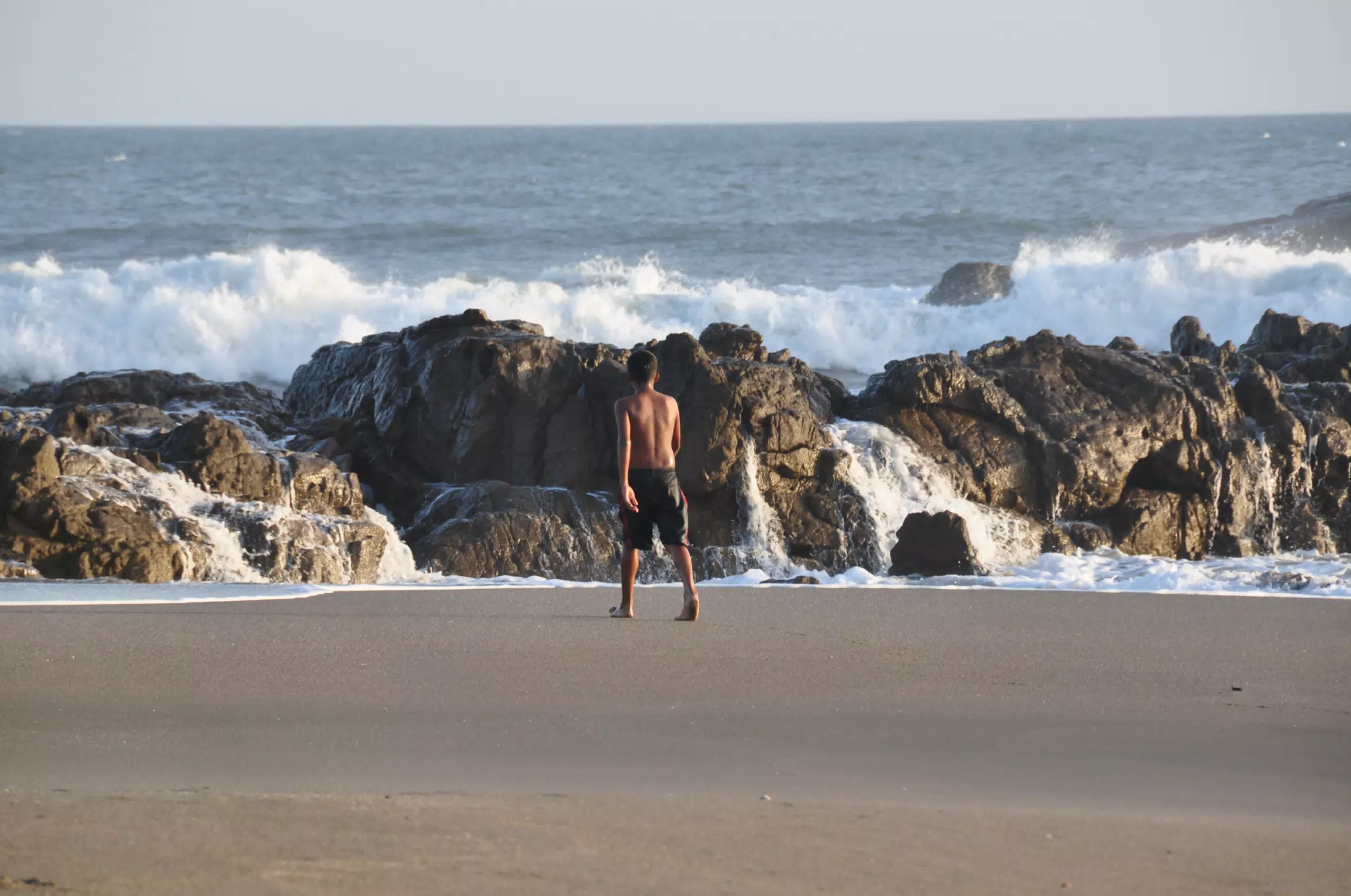 From the Simple Beach Lodge, Pas Penitas