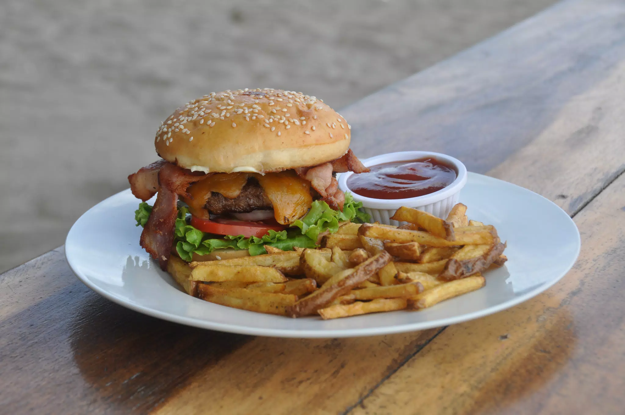 From the Simple Beach Lodge, Pas Penitas