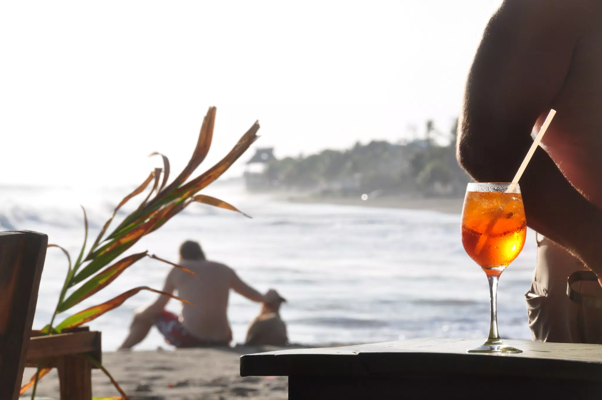 Aperol Spritz at the Simple Beach Lodge