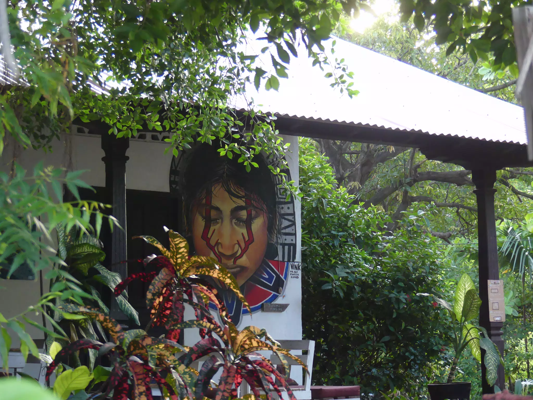 Caracholito Mural in the Morning