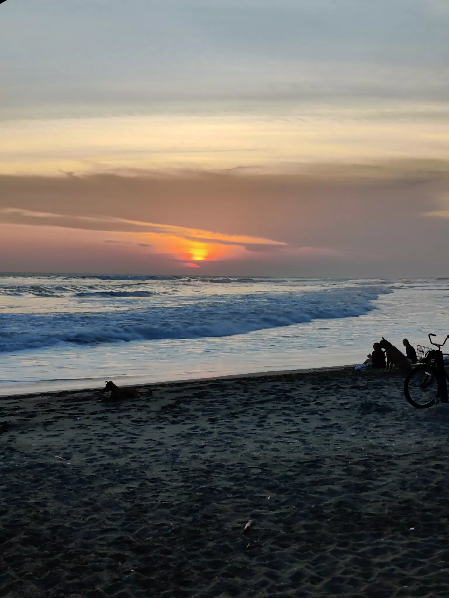 Las Peñitas, Sunset on the Pacific