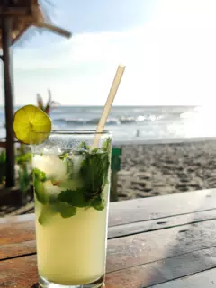 Mojito at El Simple, Simple Beach Lodge