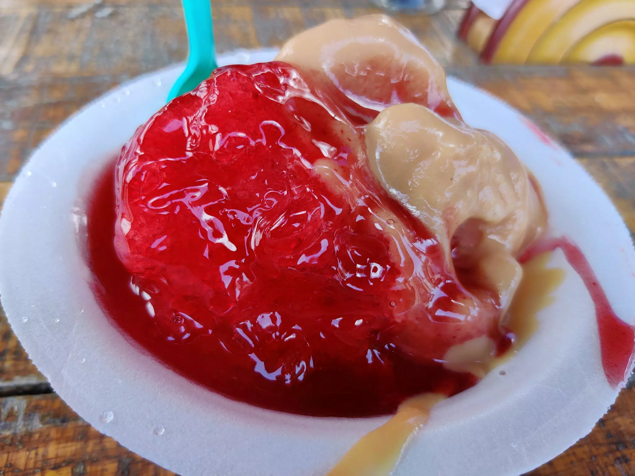Shaved Ice from the Beach