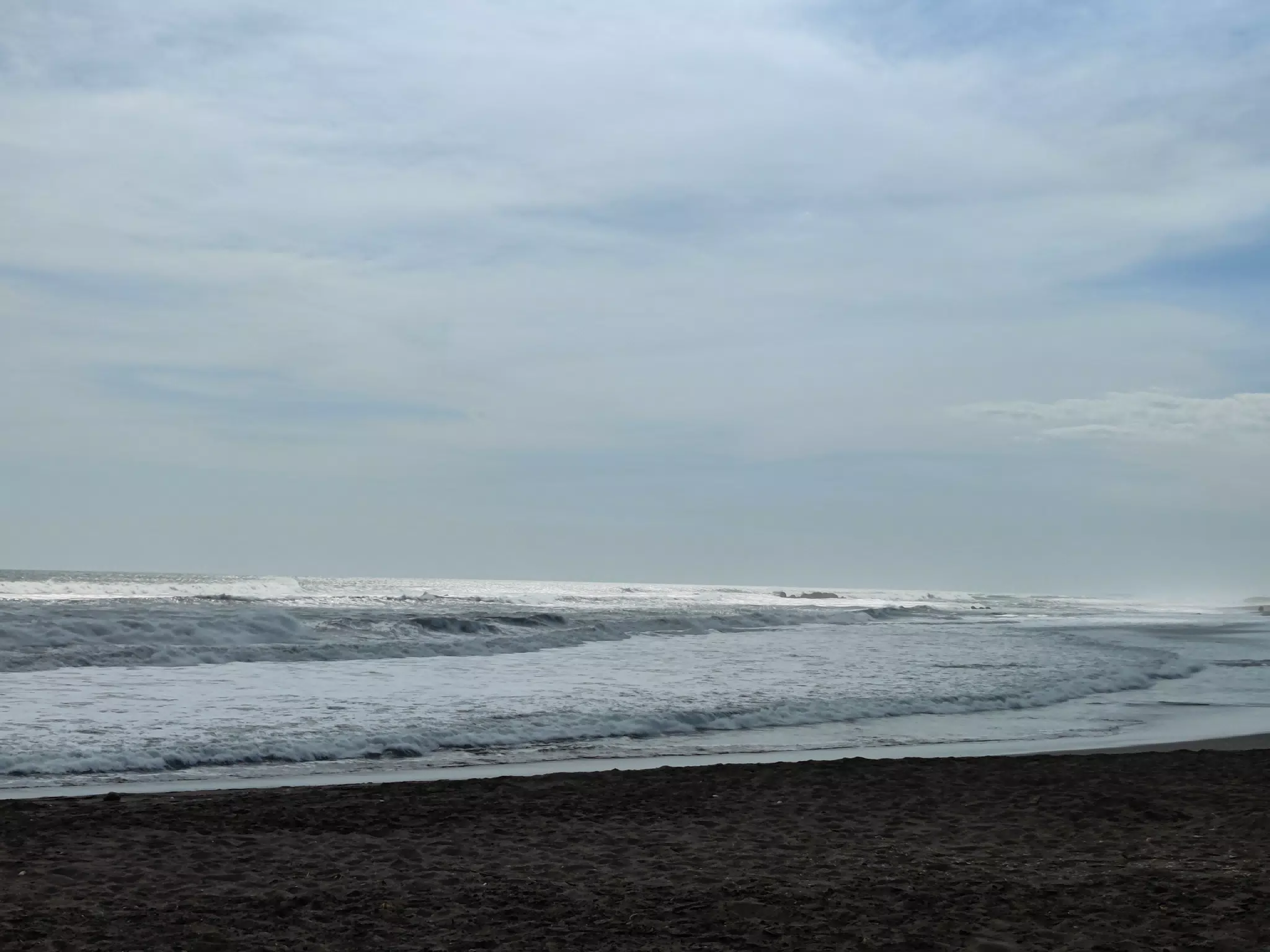 Pacific Ocean at Playa Las Peñitas