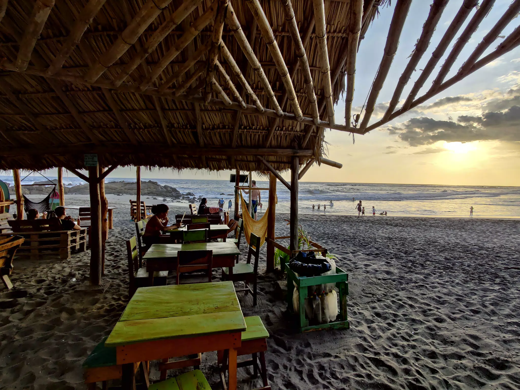 Las Peñitas Sunset at El Simple