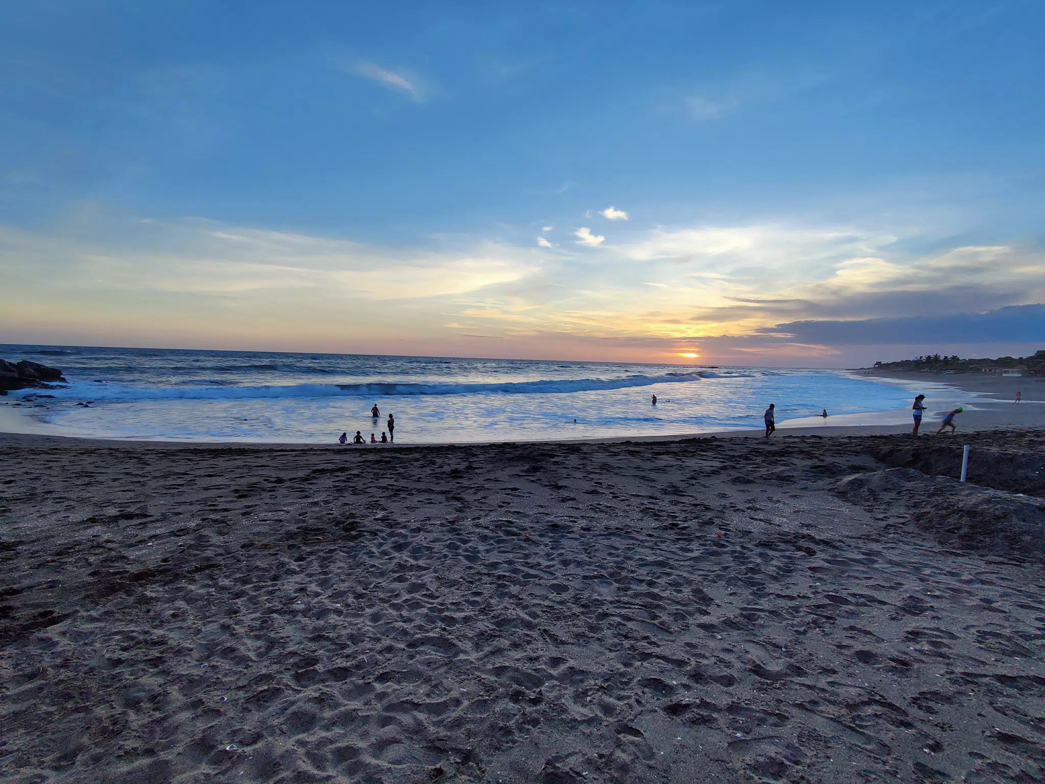 Friday Night Beach Goers