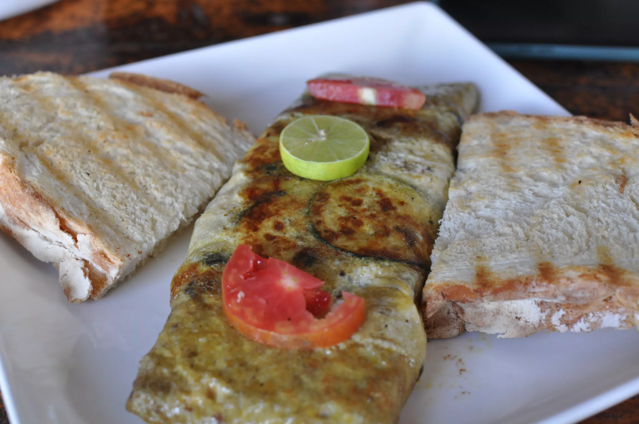 Omelet at Simple Beach Lodge