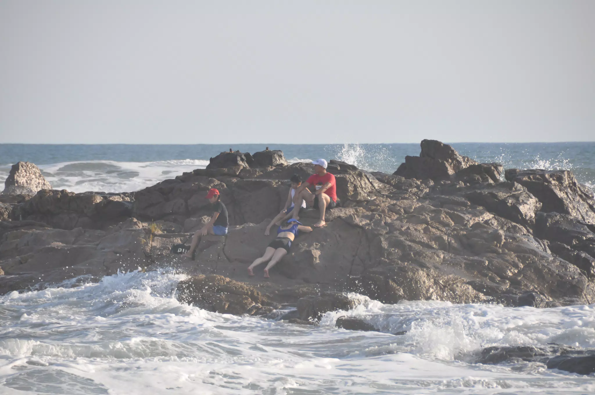 Trapped on Rocks in Las Penitas