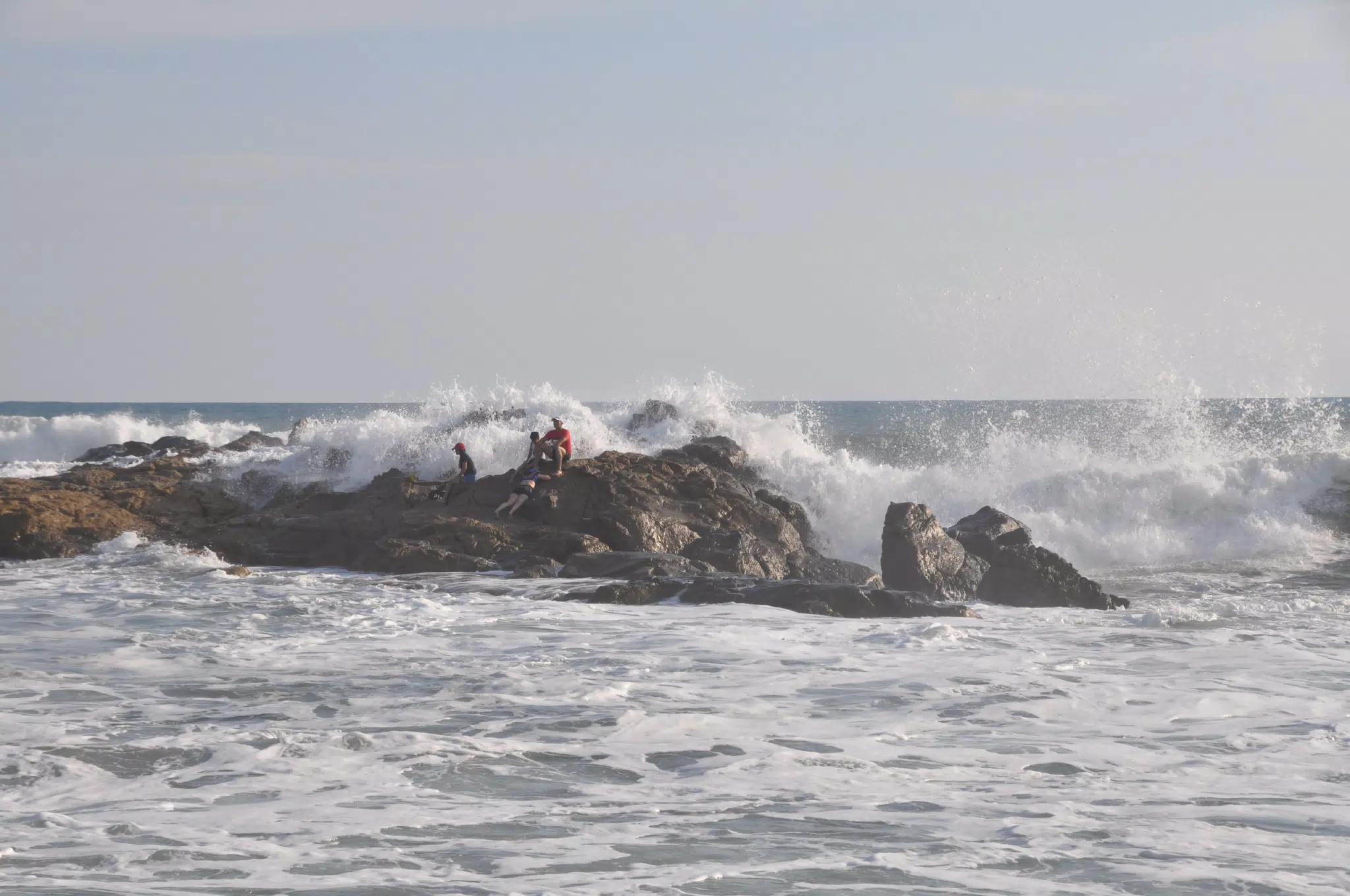 Trapped on Rocks in Las Penitas