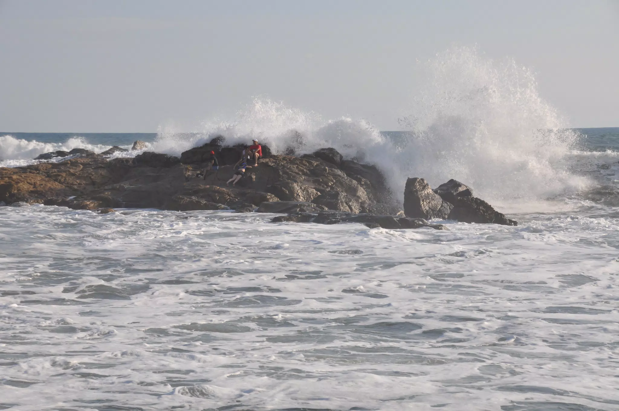 Trapped on Rocks in Las Penitas