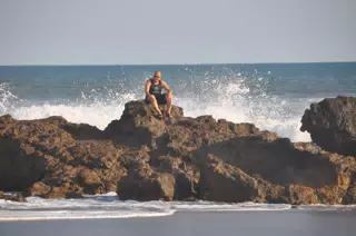 Trapped on Rocks in Las Penitas