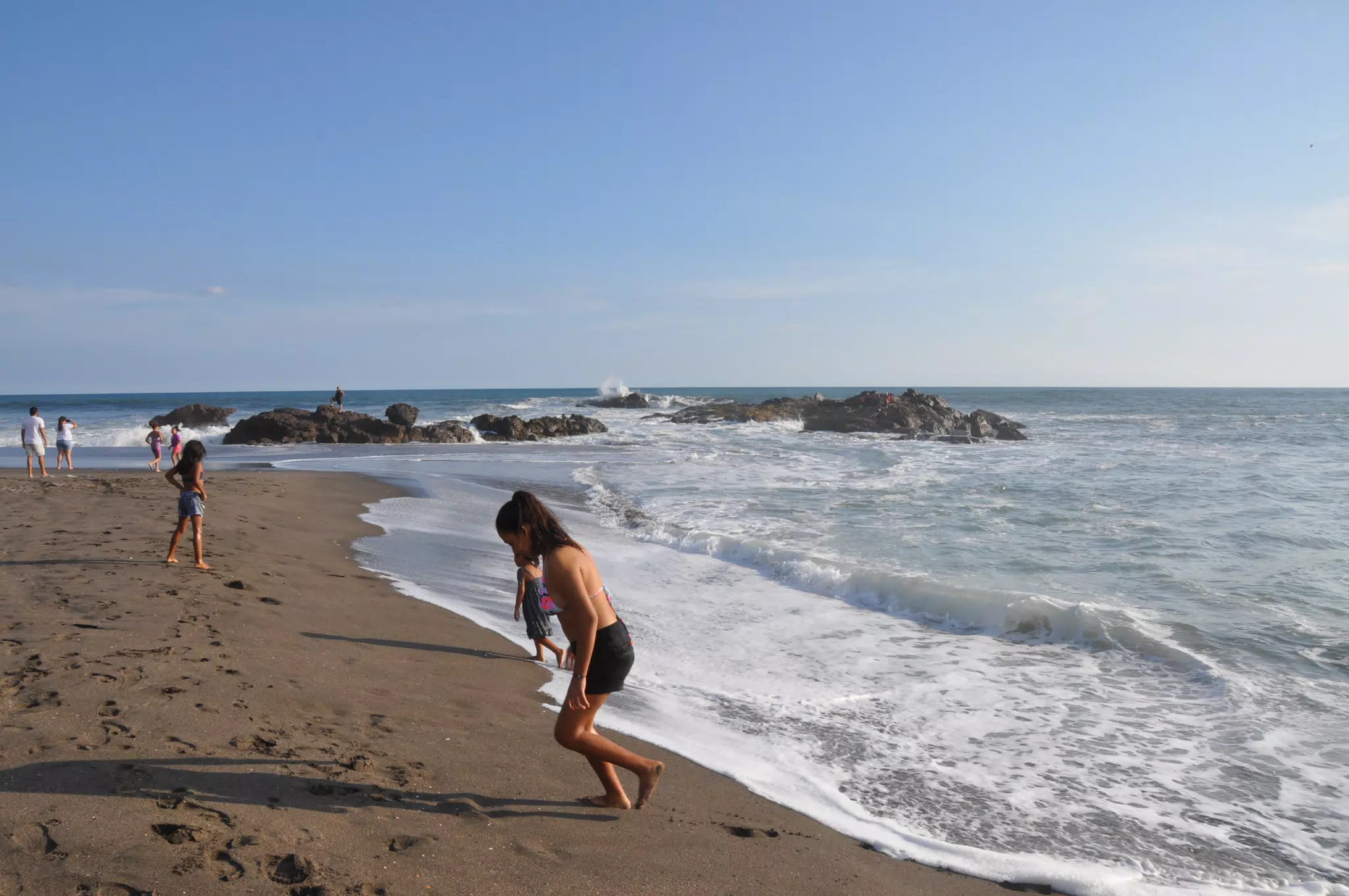 Trapped on Rocks in Las Penitas